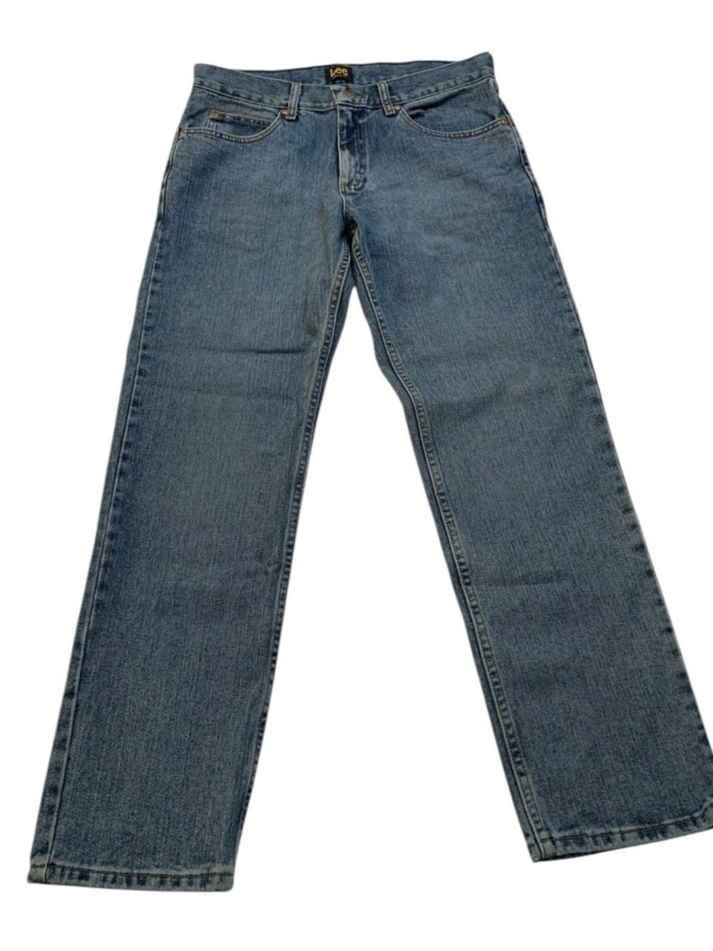 Lee Regular Fit Mens Jeans 33x30
NWOT New Without Tags Dark Wash
Straight Leg
